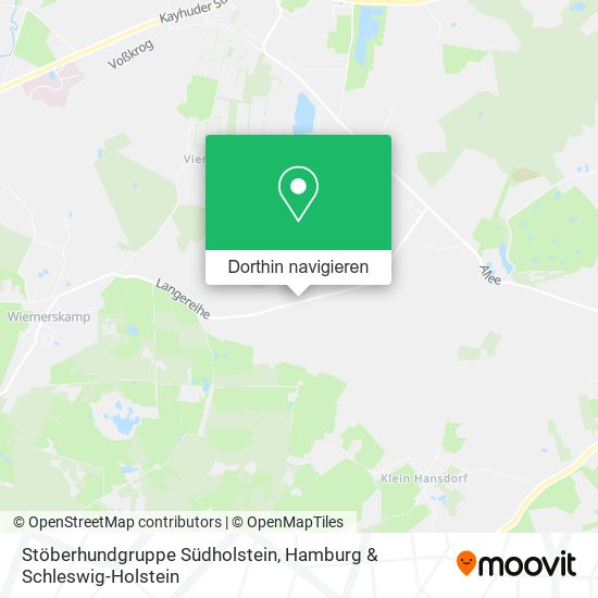 Stöberhundgruppe Südholstein Karte