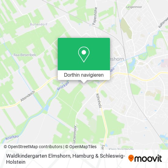 Waldkindergarten Elmshorn Karte