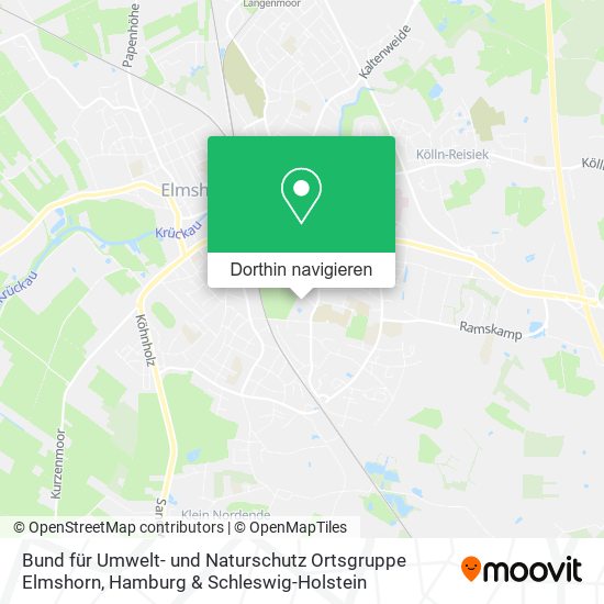 Bund für Umwelt- und Naturschutz Ortsgruppe Elmshorn Karte