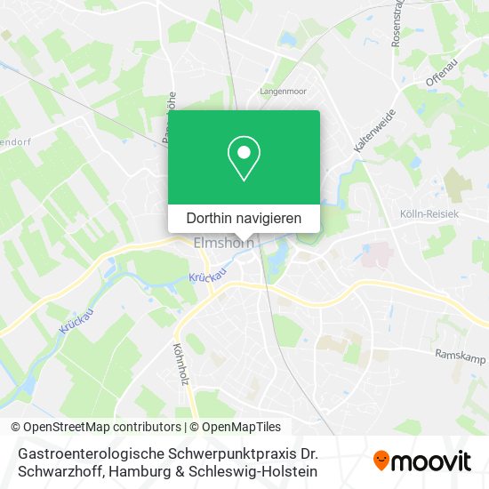 Gastroenterologische Schwerpunktpraxis Dr. Schwarzhoff Karte