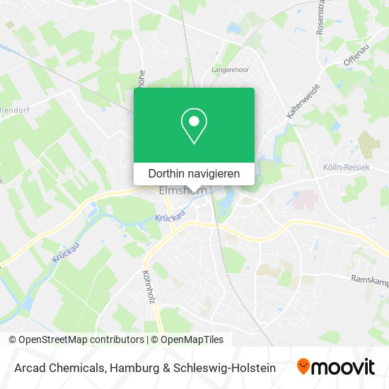 Arcad Chemicals Karte