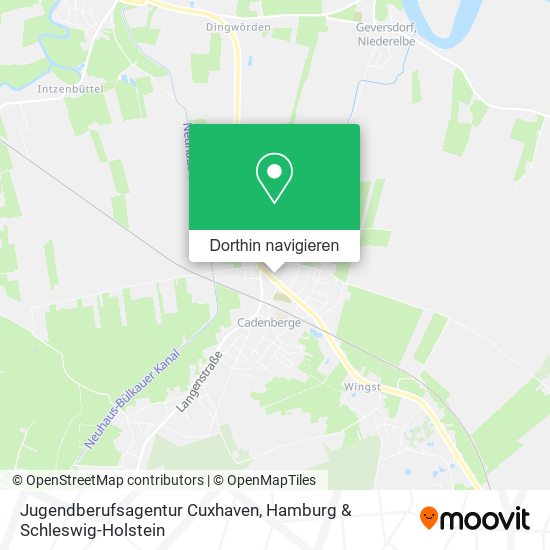 Jugendberufsagentur Cuxhaven Karte