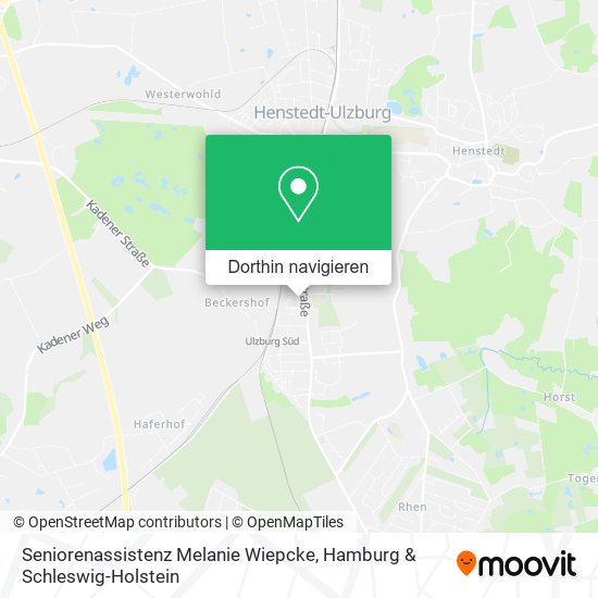 Seniorenassistenz Melanie Wiepcke Karte