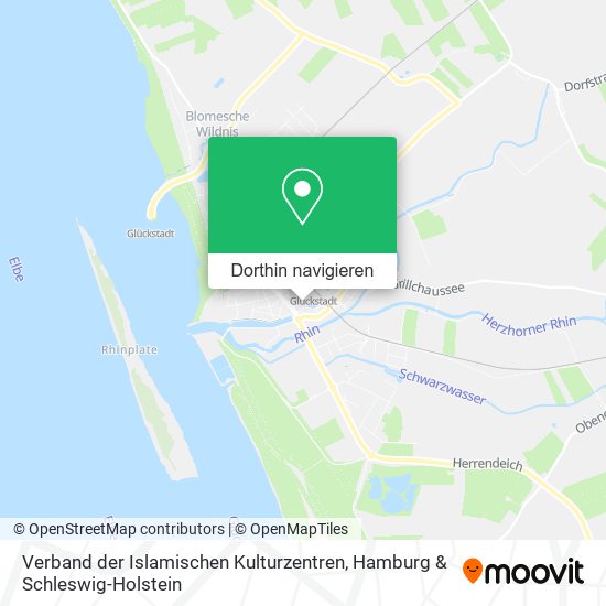 Verband der Islamischen Kulturzentren Karte