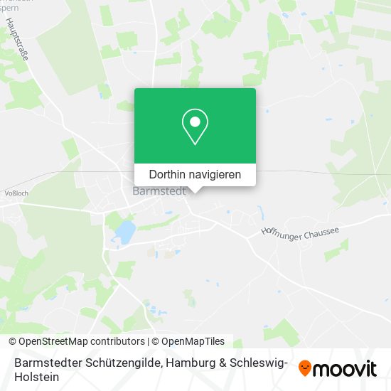 Barmstedter Schützengilde Karte