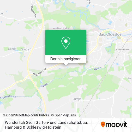 Wunderlich Sven Garten- und Landschaftsbau Karte