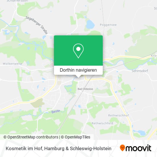 Kosmetik im Hof Karte