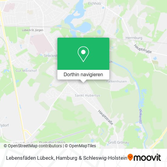 Lebensfäden Lübeck Karte