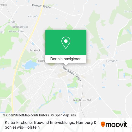 Kaltenkirchener Bau-und Entwicklungs Karte