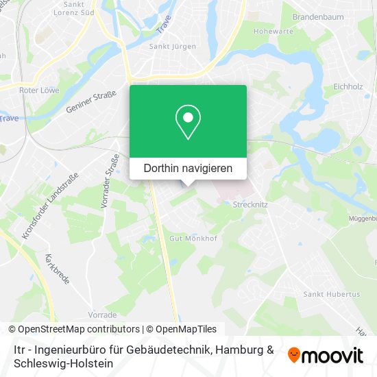 Itr - Ingenieurbüro für Gebäudetechnik Karte