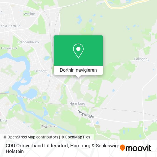 CDU Ortsverband Lüdersdorf Karte