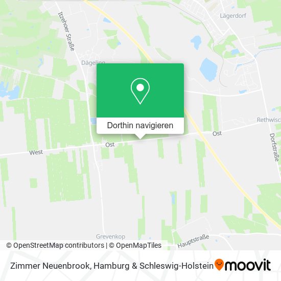 Zimmer Neuenbrook Karte