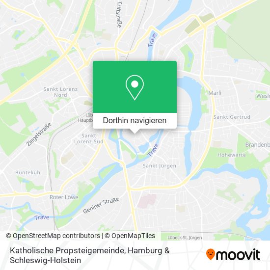 Katholische Propsteigemeinde Karte