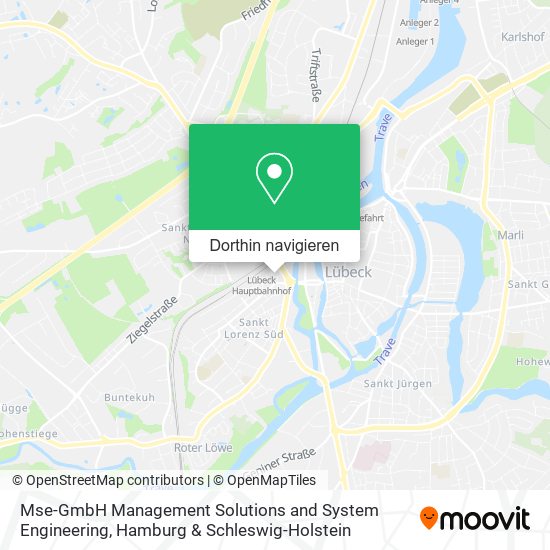Mse-GmbH Management Solutions and System Engineering Karte
