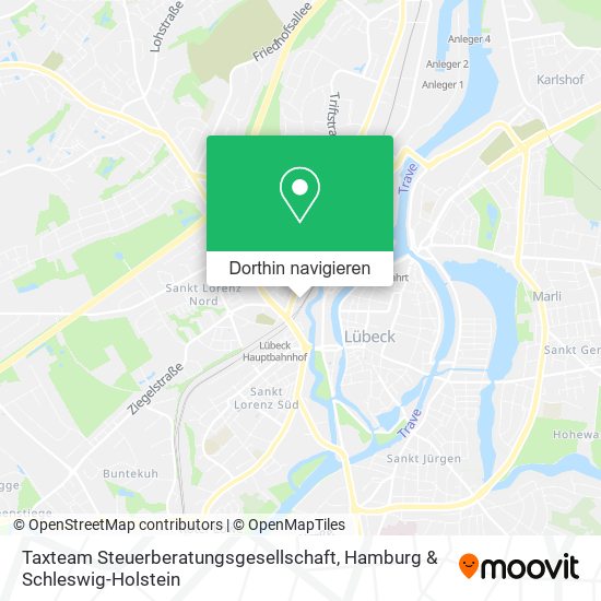 Taxteam Steuerberatungsgesellschaft Karte