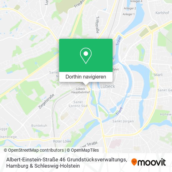 Albert-Einstein-Straße 46 Grundstücksverwaltungs Karte