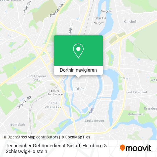 Technischer Gebäudedienst Sielaff Karte