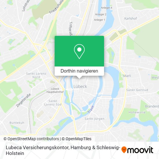 Lubeca Versicherungskontor Karte