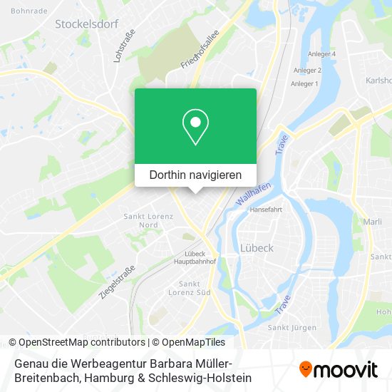 Genau die Werbeagentur Barbara Müller- Breitenbach Karte