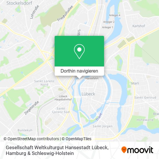 Gesellschaft Weltkulturgut Hansestadt Lübeck Karte