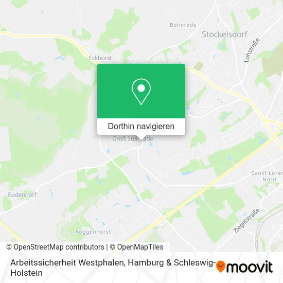 Arbeitssicherheit Westphalen Karte