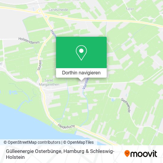 Gülleenergie Osterbünge Karte