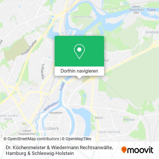 Dr. Küchenmeister & Wiedermann Rechtsanwälte Karte