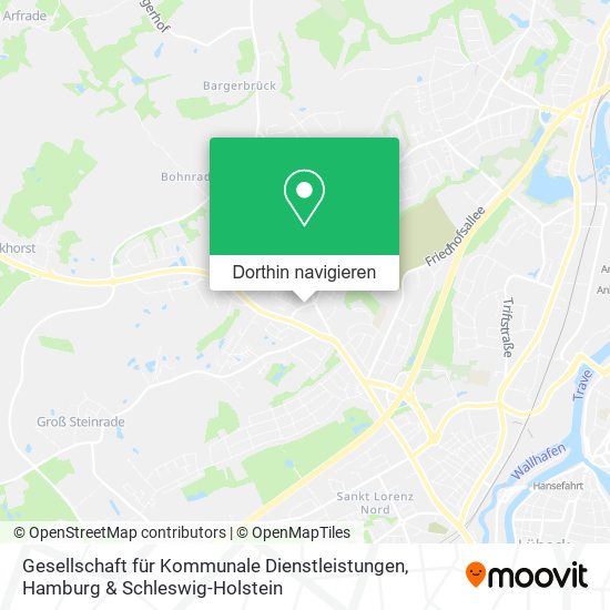 Gesellschaft für Kommunale Dienstleistungen Karte