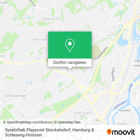 Spielothek Playpoint Stockelsdorf Karte