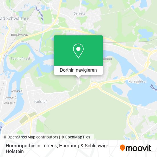 Homöopathie in Lübeck Karte