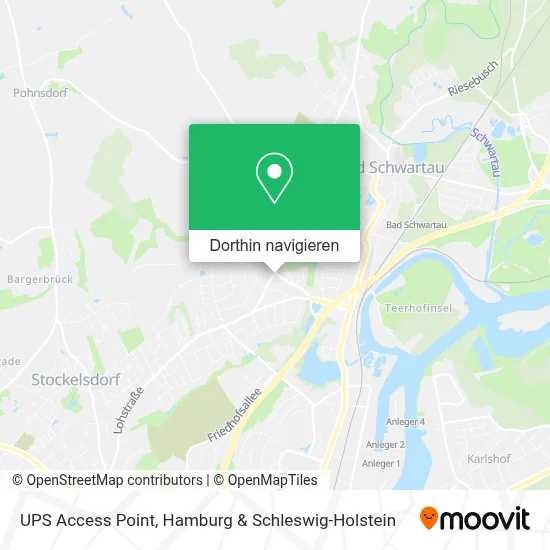 UPS Access Point Karte