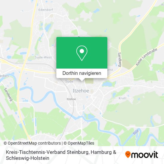 Kreis-Tischtennis-Verband Steinburg Karte