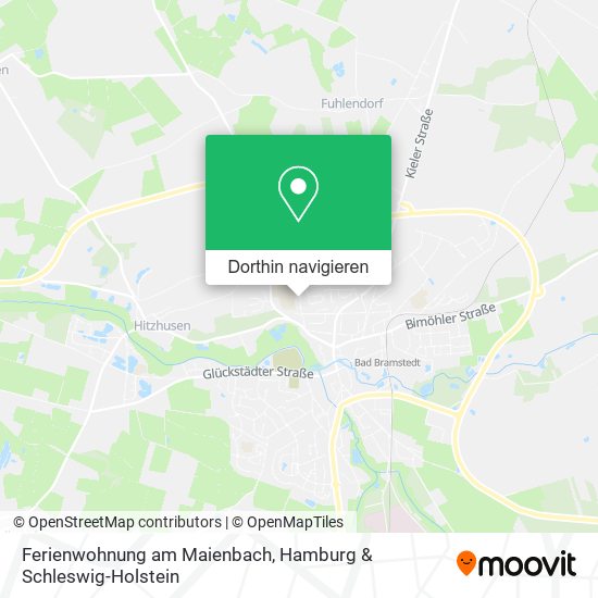 Ferienwohnung am Maienbach Karte