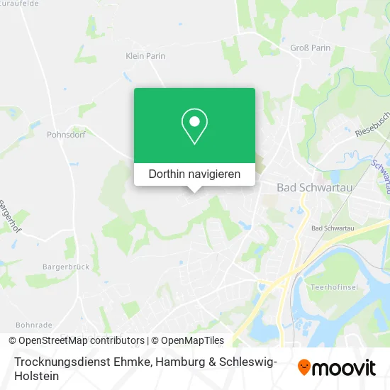 Trocknungsdienst Ehmke Karte
