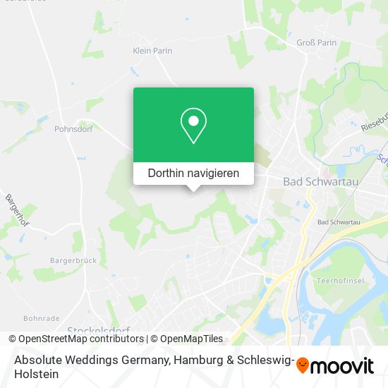 Absolute Weddings Germany Karte