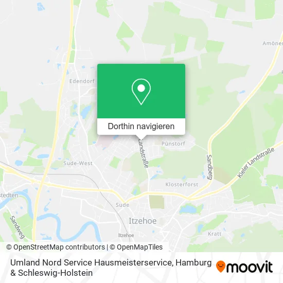 Umland Nord Service Hausmeisterservice Karte