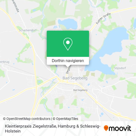 Kleintierpraxis Ziegelstraße Karte