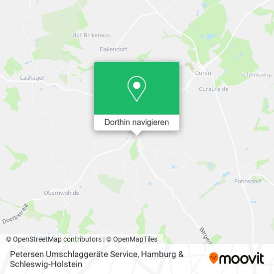 Petersen Umschlaggeräte Service Karte