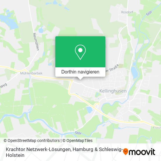 Krachtor Netzwerk-Lösungen Karte