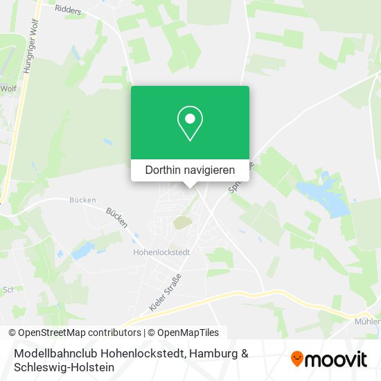 Modellbahnclub Hohenlockstedt Karte
