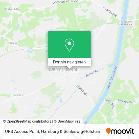 UPS Access Point Karte