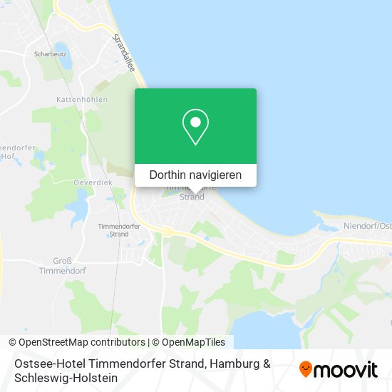 Ostsee-Hotel Timmendorfer Strand Karte