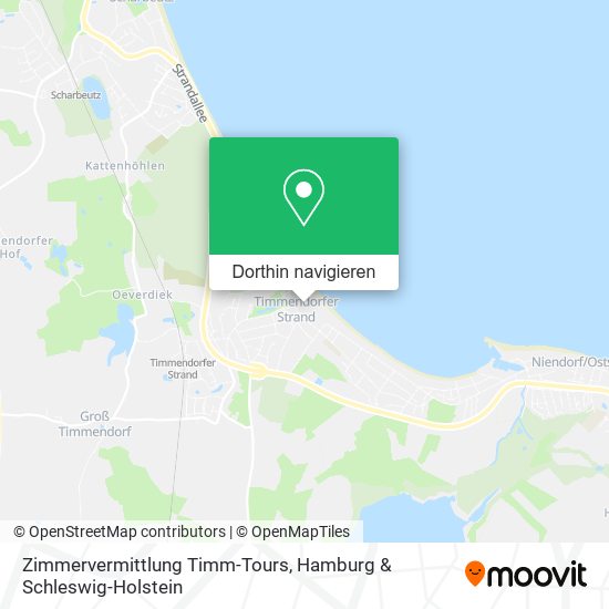 Zimmervermittlung Timm-Tours Karte