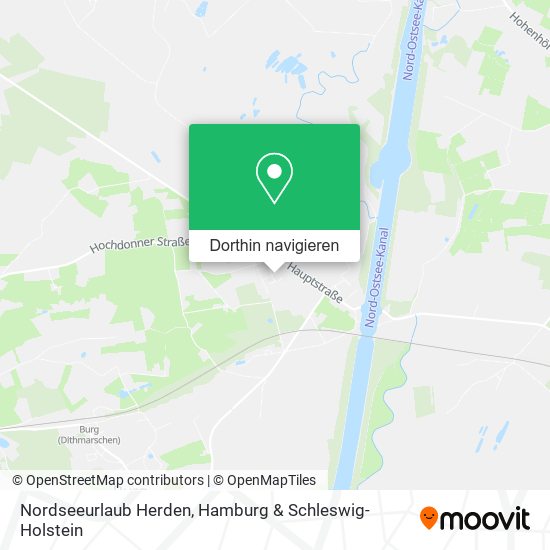 Nordseeurlaub Herden Karte