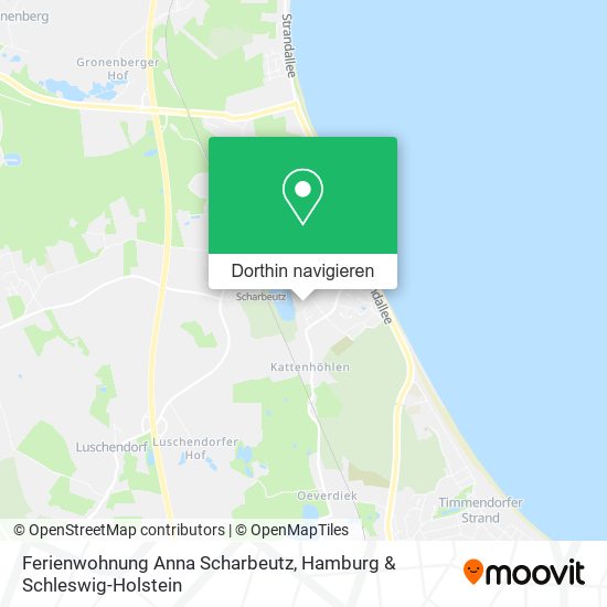 Ferienwohnung Anna Scharbeutz Karte