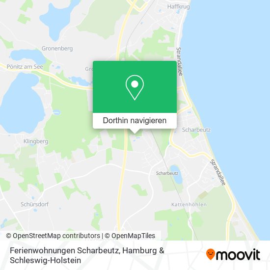 Ferienwohnungen Scharbeutz Karte