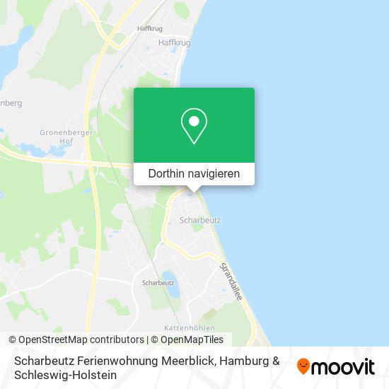 Scharbeutz Ferienwohnung Meerblick Karte