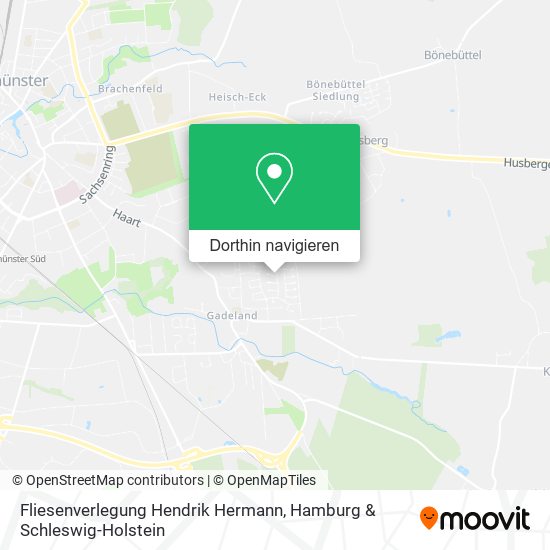 Fliesenverlegung Hendrik Hermann Karte