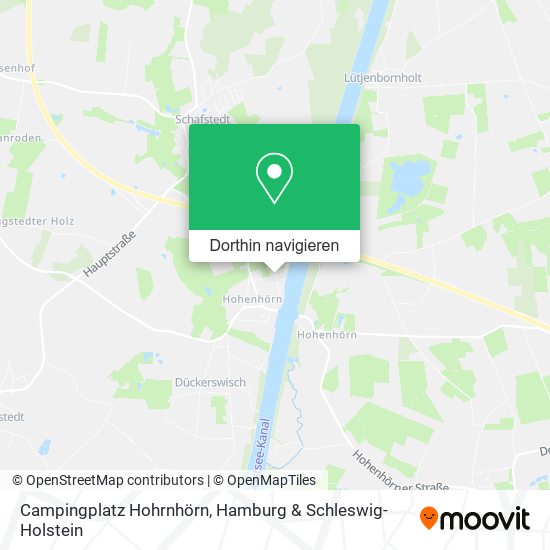 Campingplatz Hohrnhörn Karte