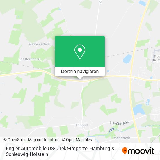 Engler Automobile US-Direkt-Importe Karte